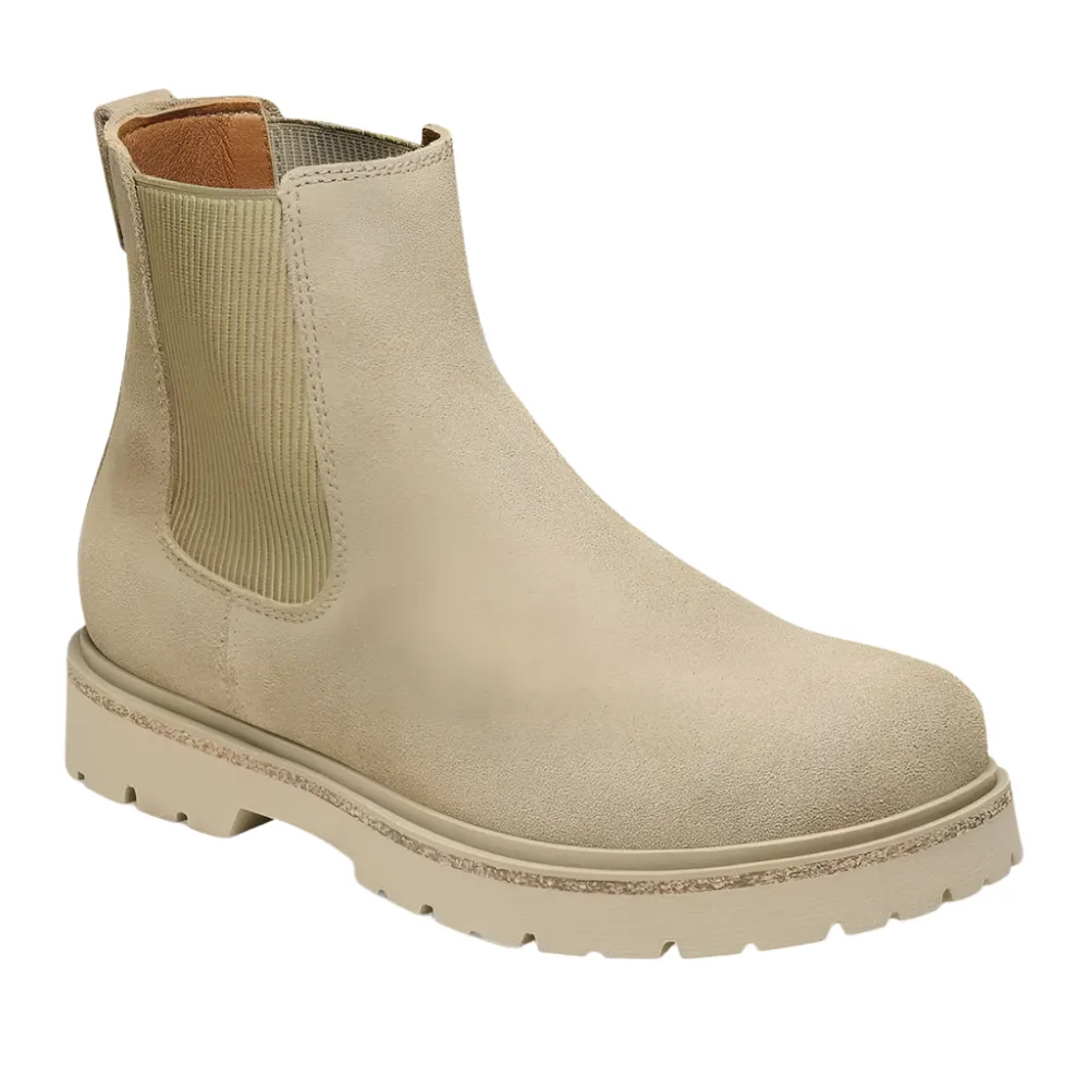 Birkenstock Women's Highwood Slip On Leather Boot Suede / Taupe