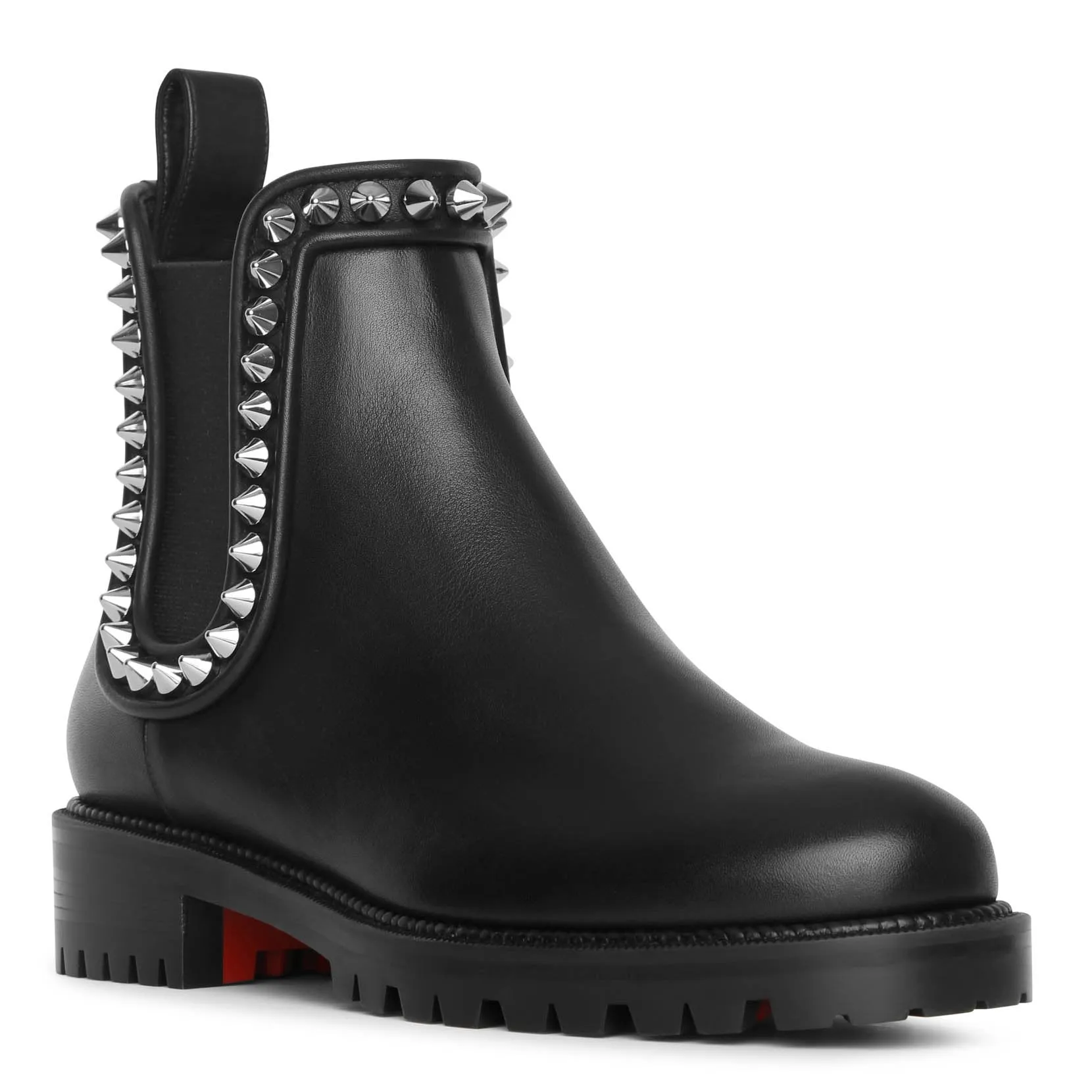 Capahutta flat leather ankle boots