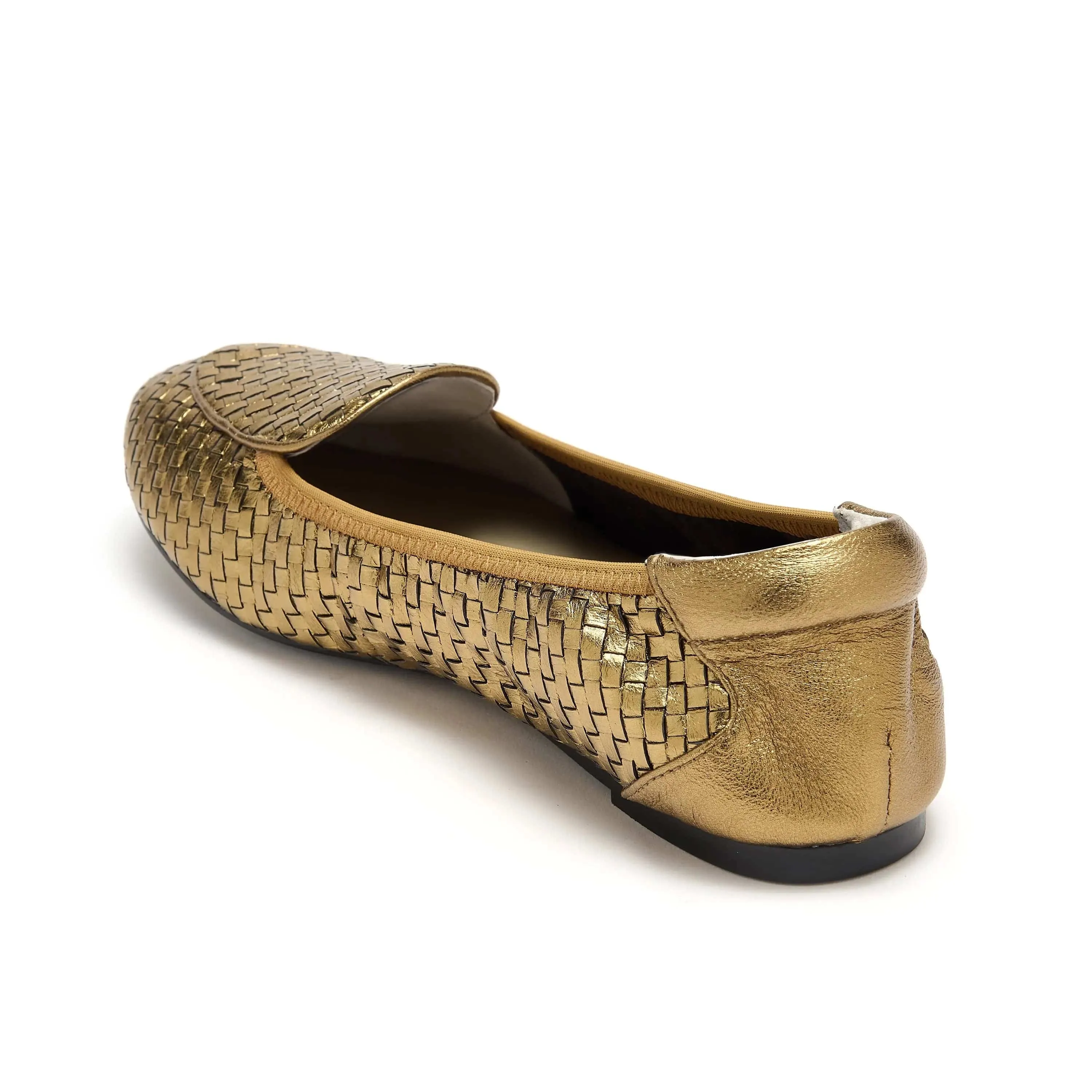 Clapham - Bronze Woven Leather Loafer (EU36 )