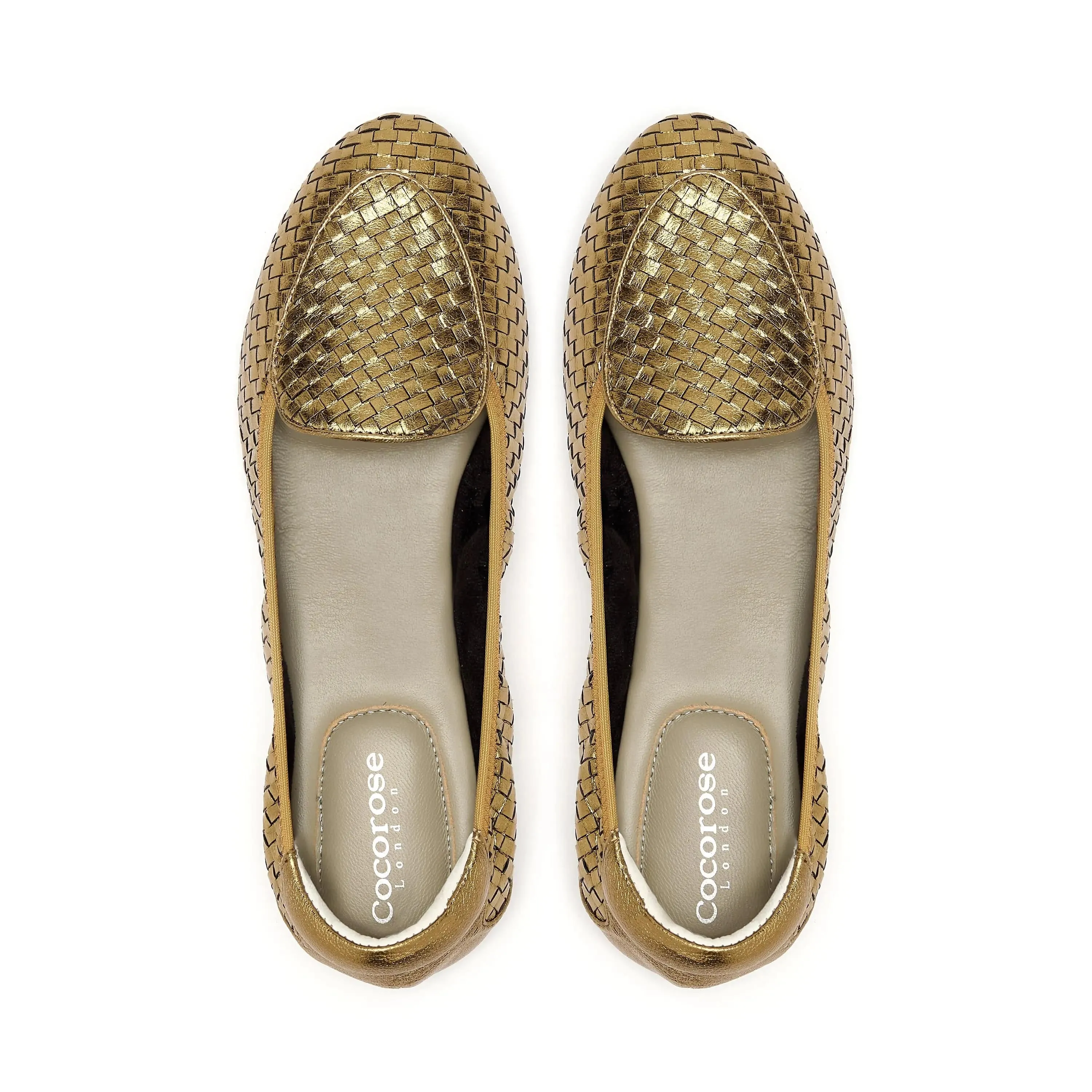 Clapham - Bronze Woven Leather Loafer (EU36 )