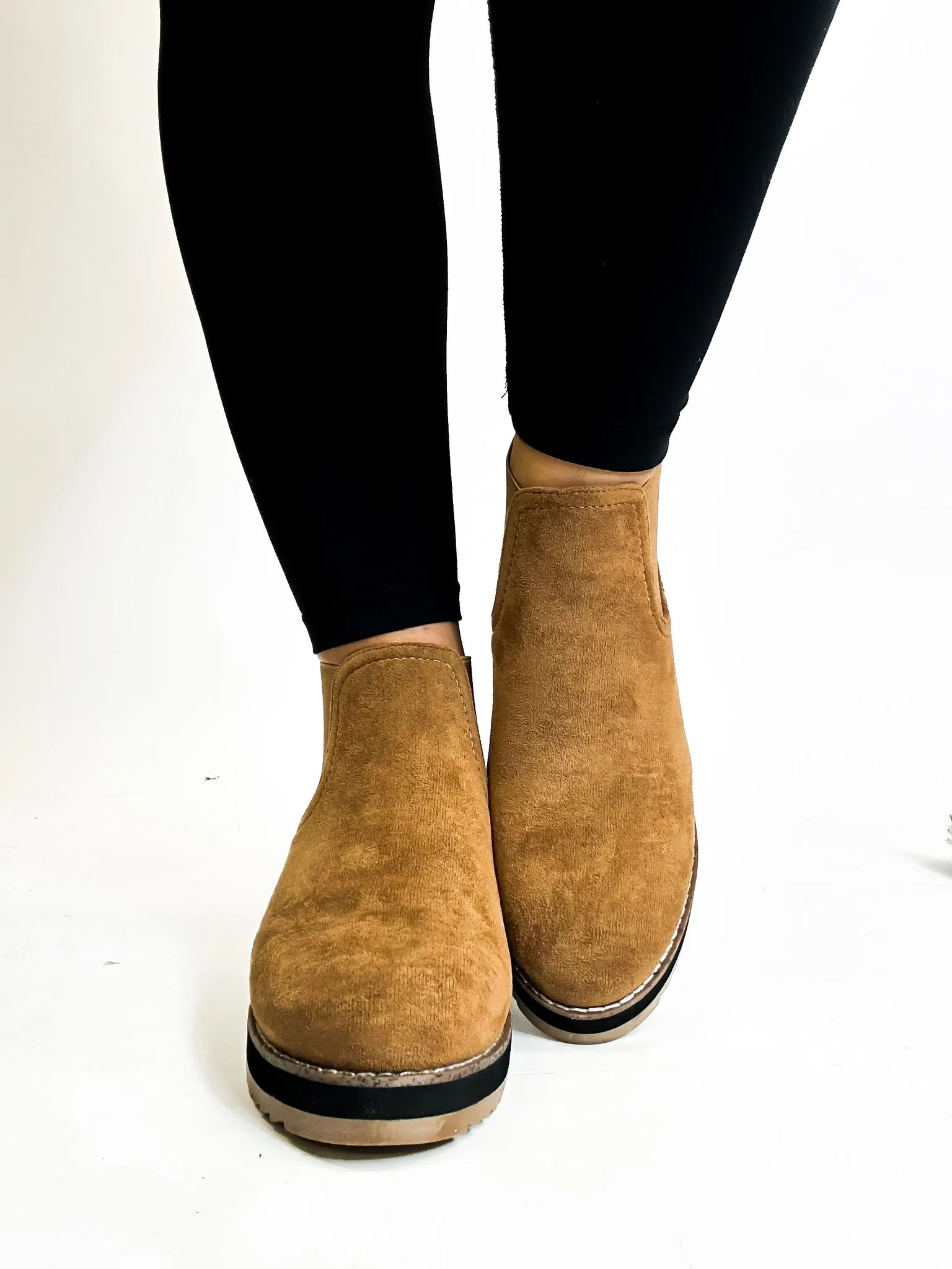 Corky's Tobacco Faux Suede Love You a Latte Boots FINAL SALE