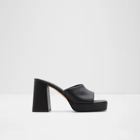 Elkie black woman heels