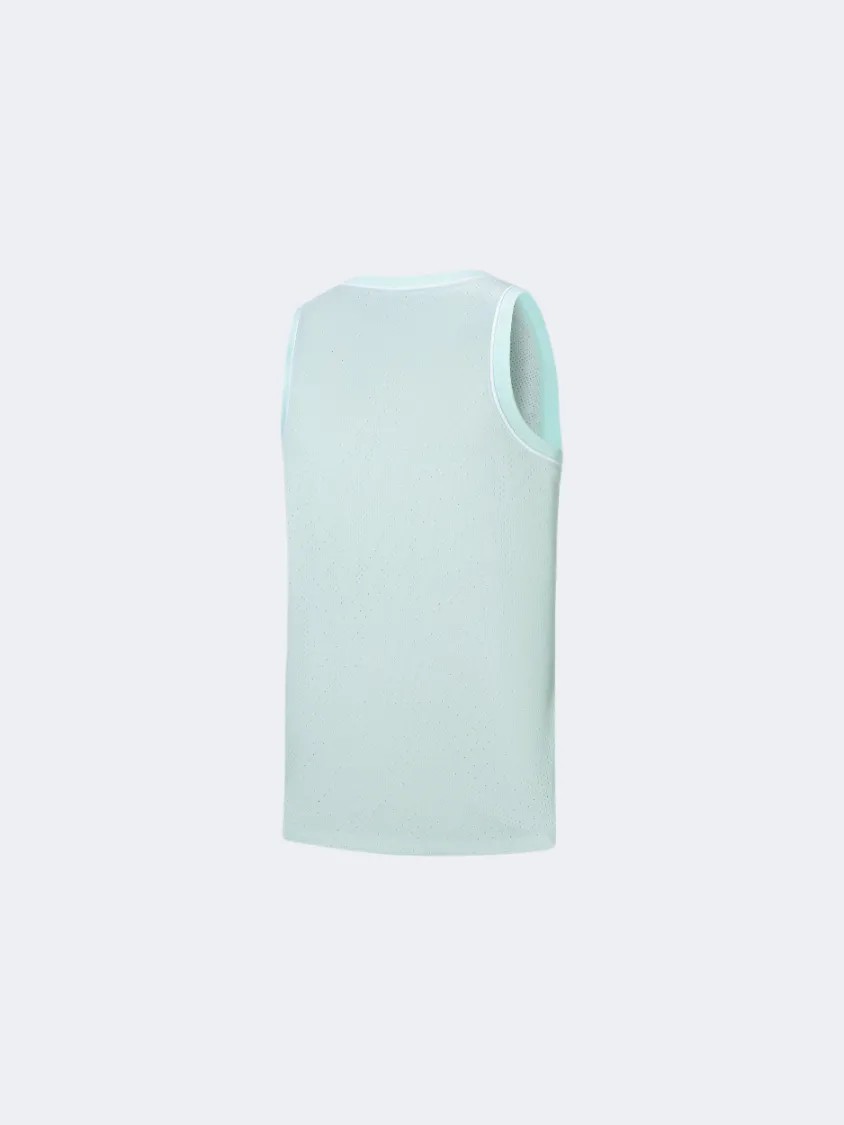 Erke Jersey Sea Men Basketball T-Shirt Sea Salt Green
