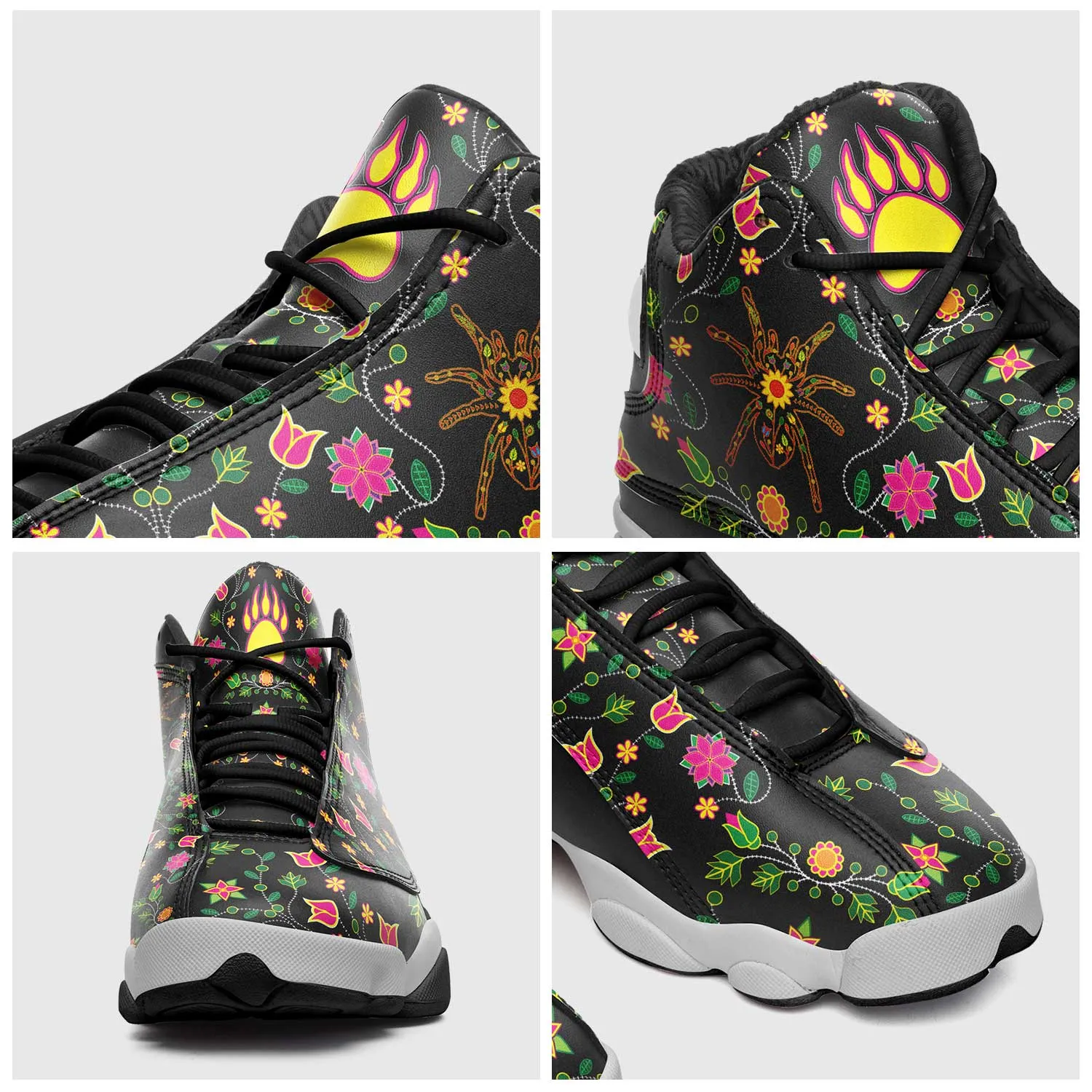 Floral Bearpaw Spider Isstsokini Athletic Shoes
