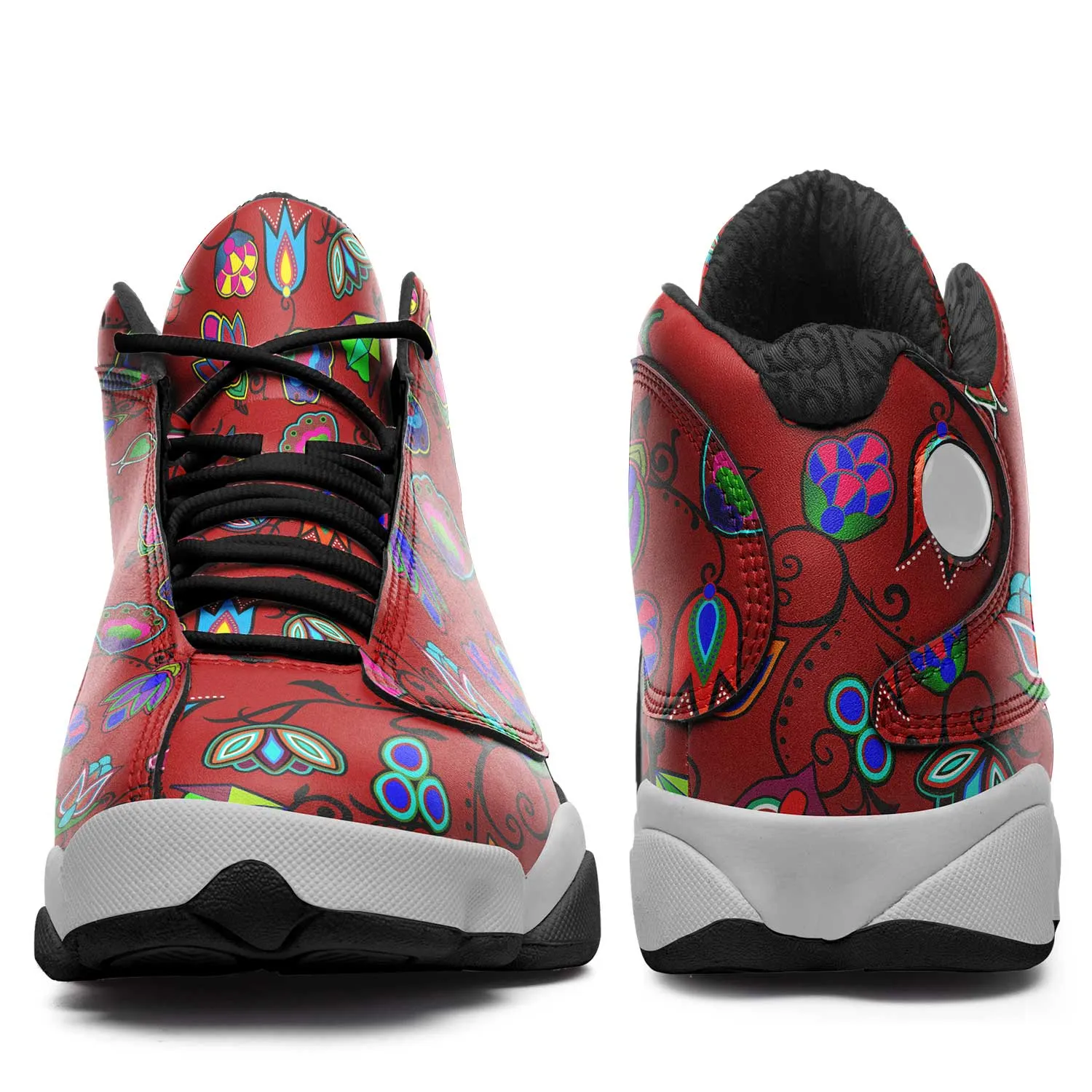 Indigenous Paisley - Dahlia Isstsokini Athletic Shoes