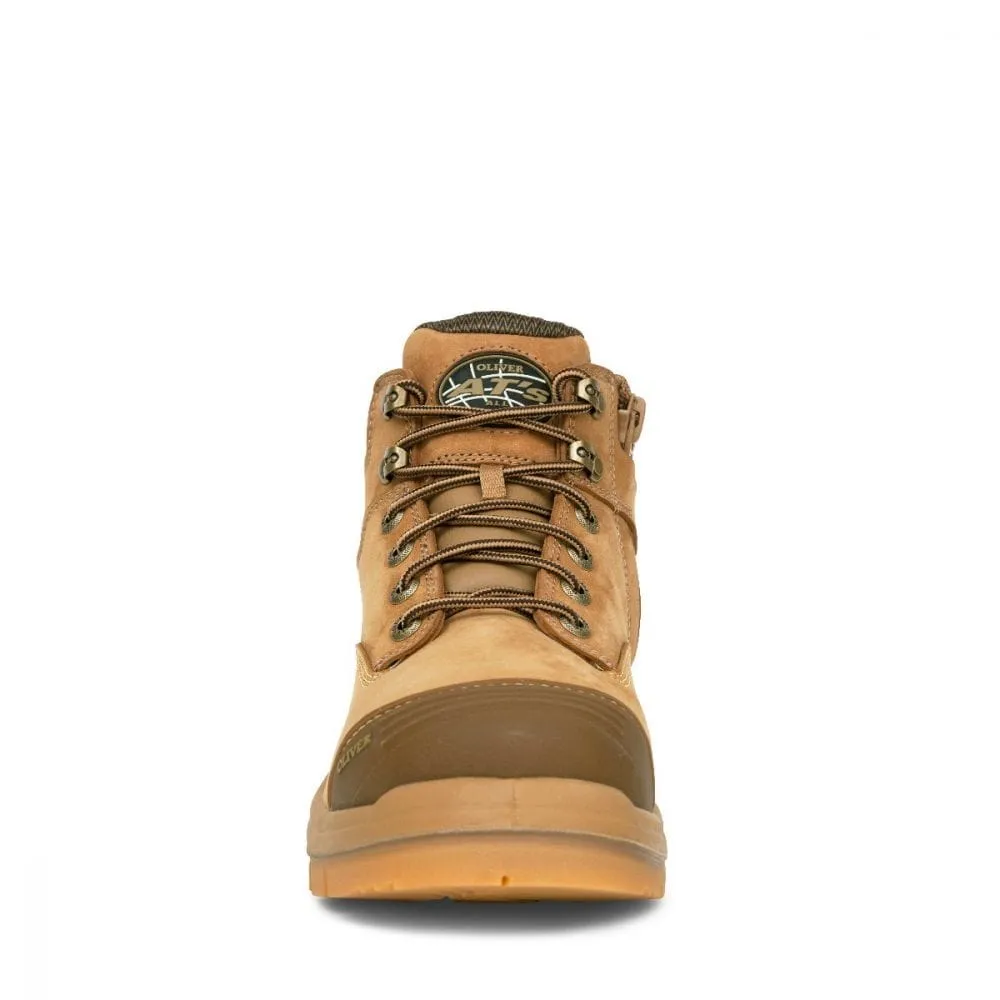 Oliver Left Zip 130mm Stone Boot - 55-350Z
