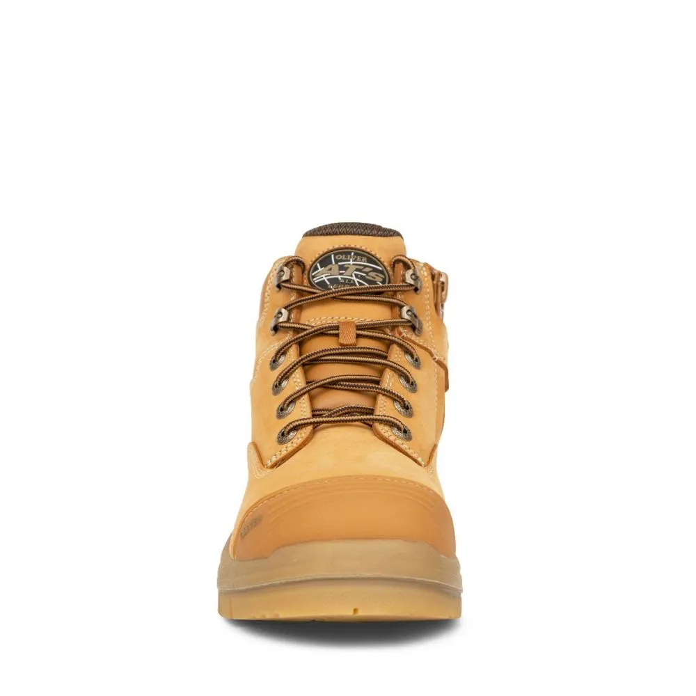 Oliver Left Zip 130mm Wheat Boot -55-330Z
