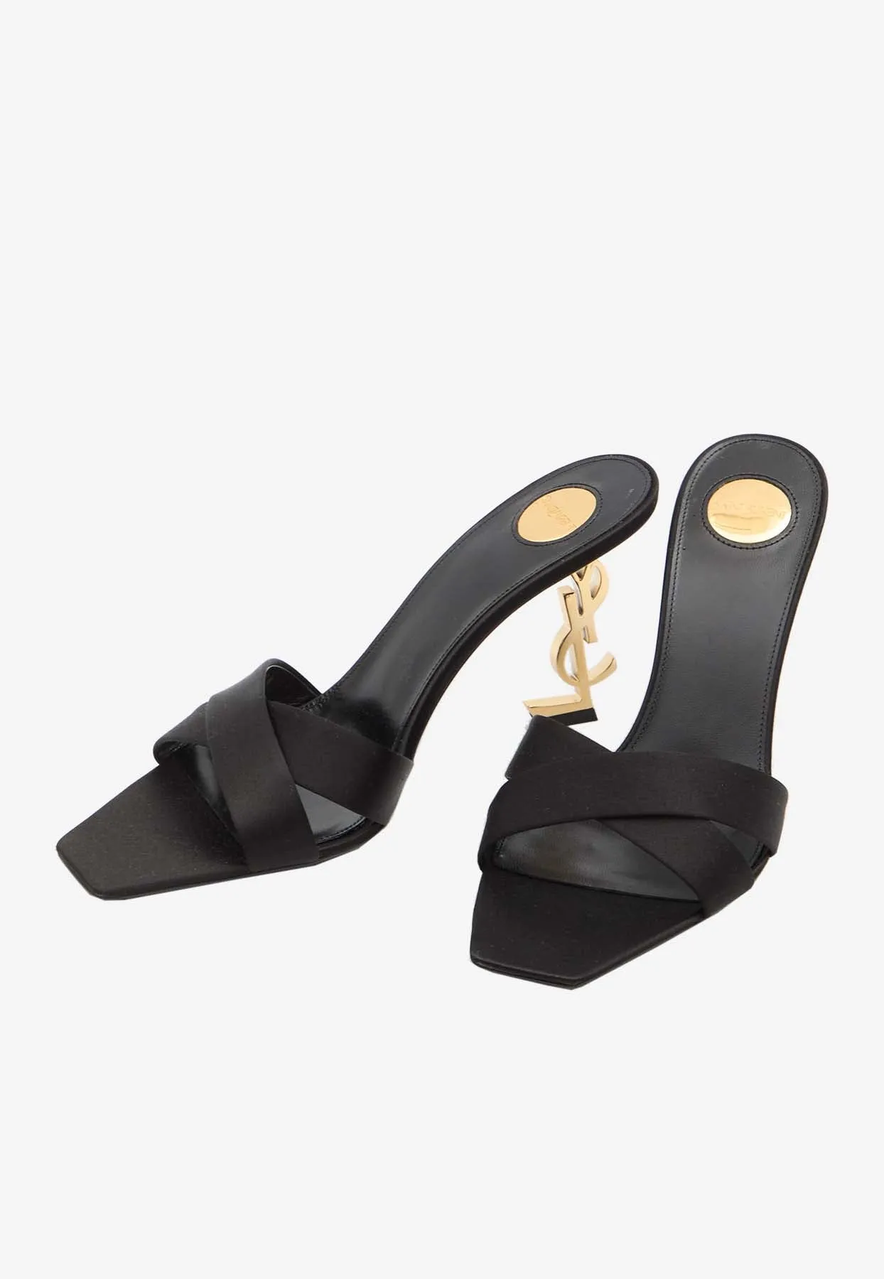 Opyum 85 Satin Crepe Sandals