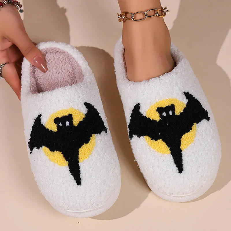 Plus Size Devil Slippers