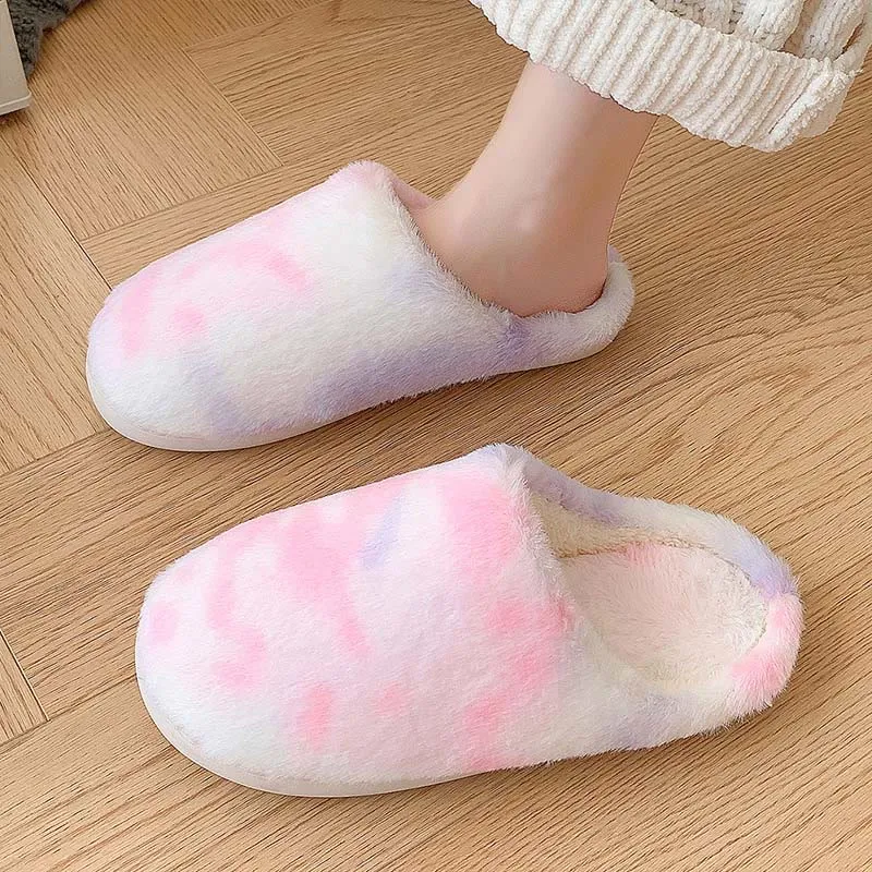 Plus Size Gradient Slippers