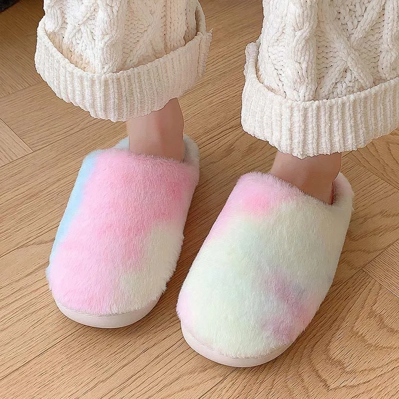 Plus Size Gradient Slippers