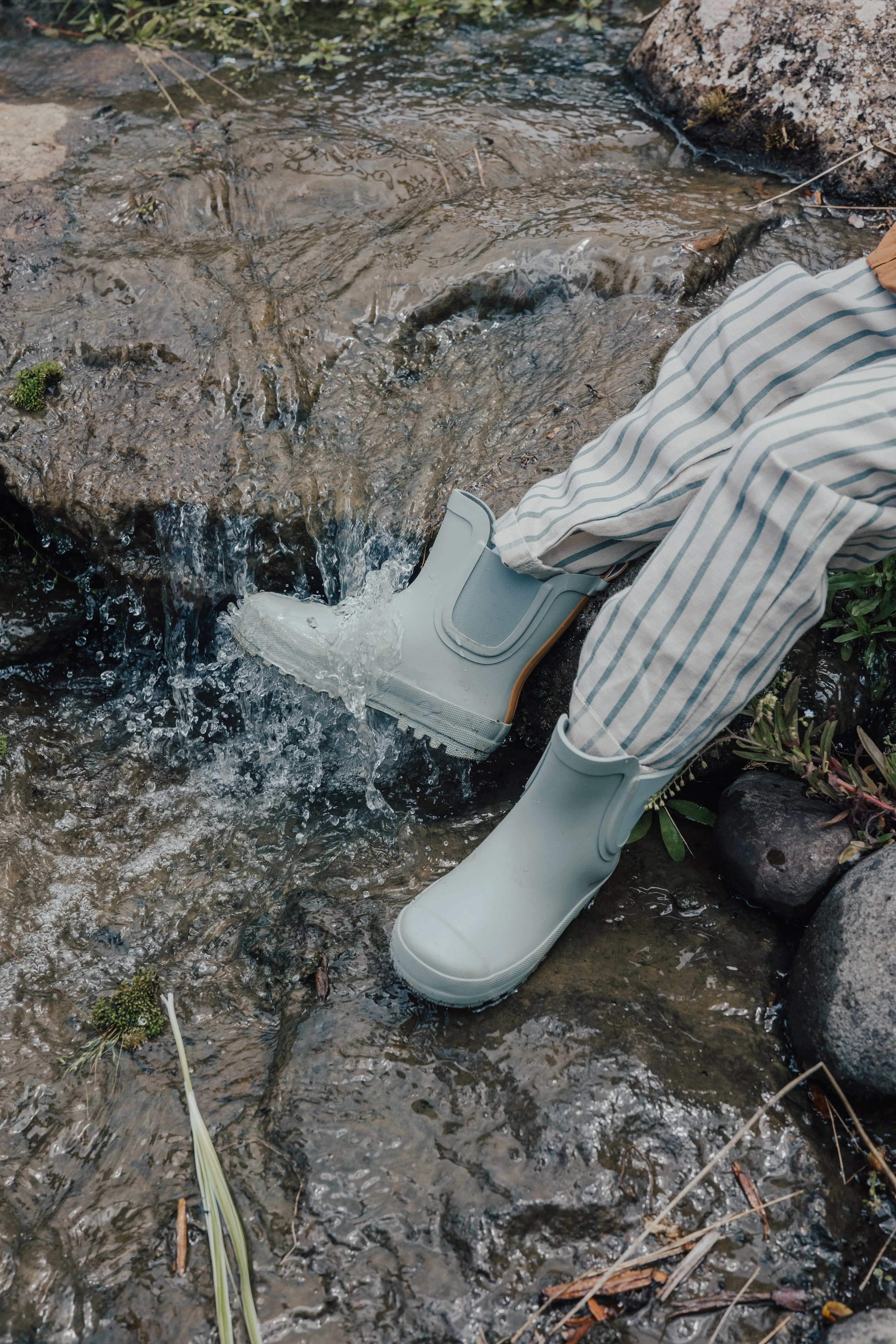 Pretty Brave Puddle Boot - Sage - UNBOXED