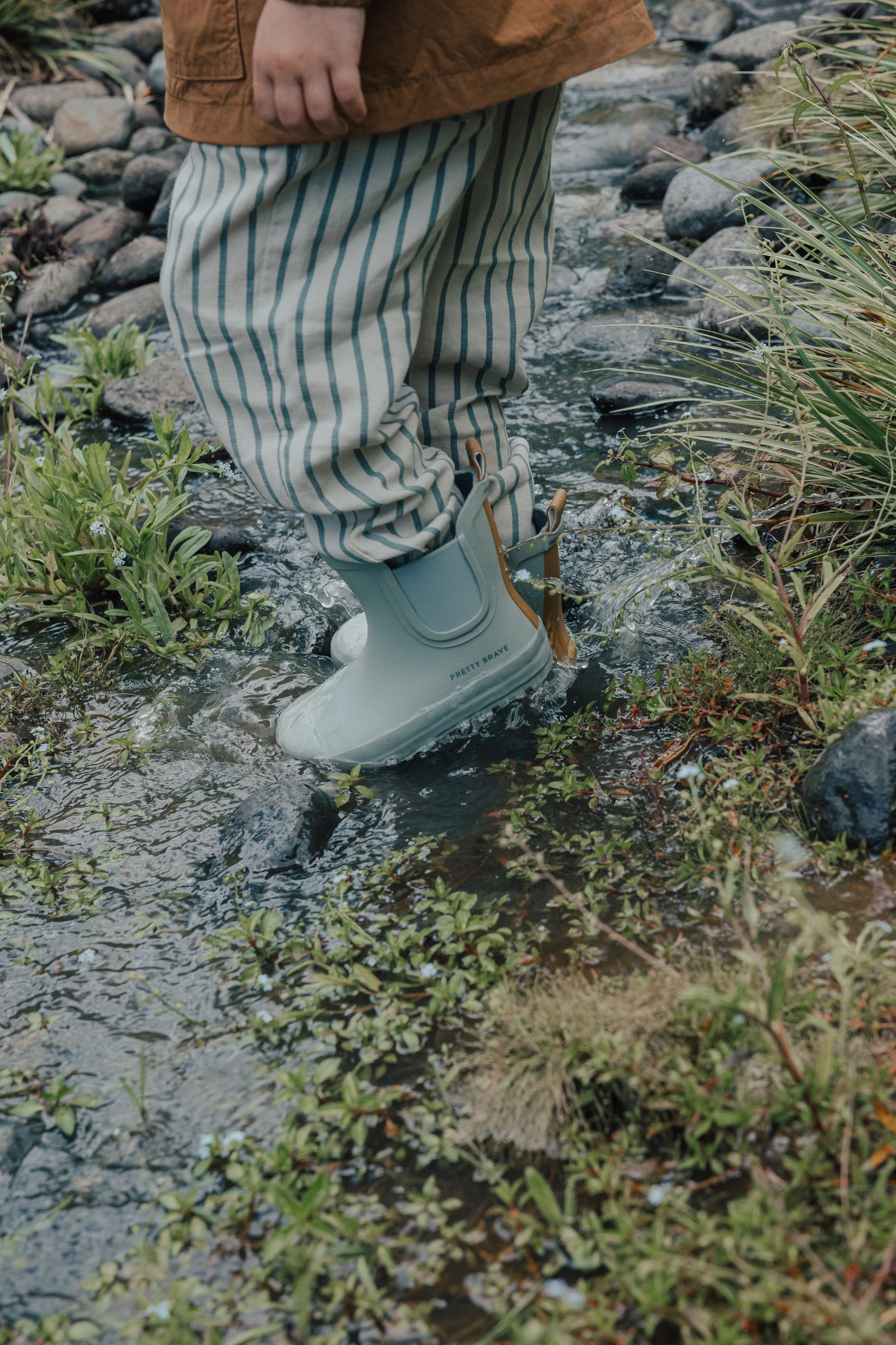 Pretty Brave Puddle Boot - Sage - UNBOXED