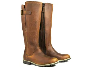 SALE Ladies Moreton Tall Boot in Havana Leather by Orca Bay