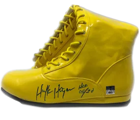 Signed wrestling boot