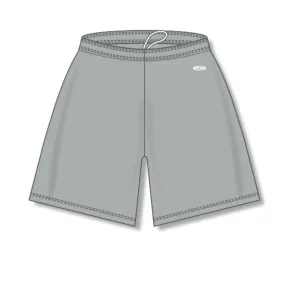 Solid Dry Flex Grey Basketball Shorts