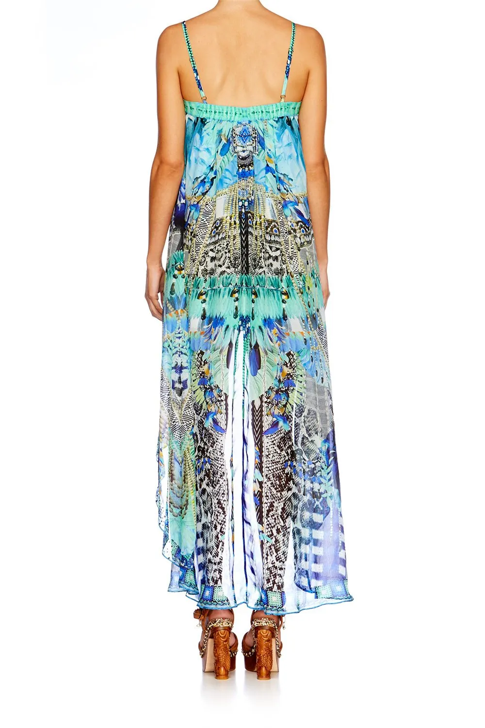 TIE DETAIL OVERLAY PLAYSUIT LEAVE ME WILD