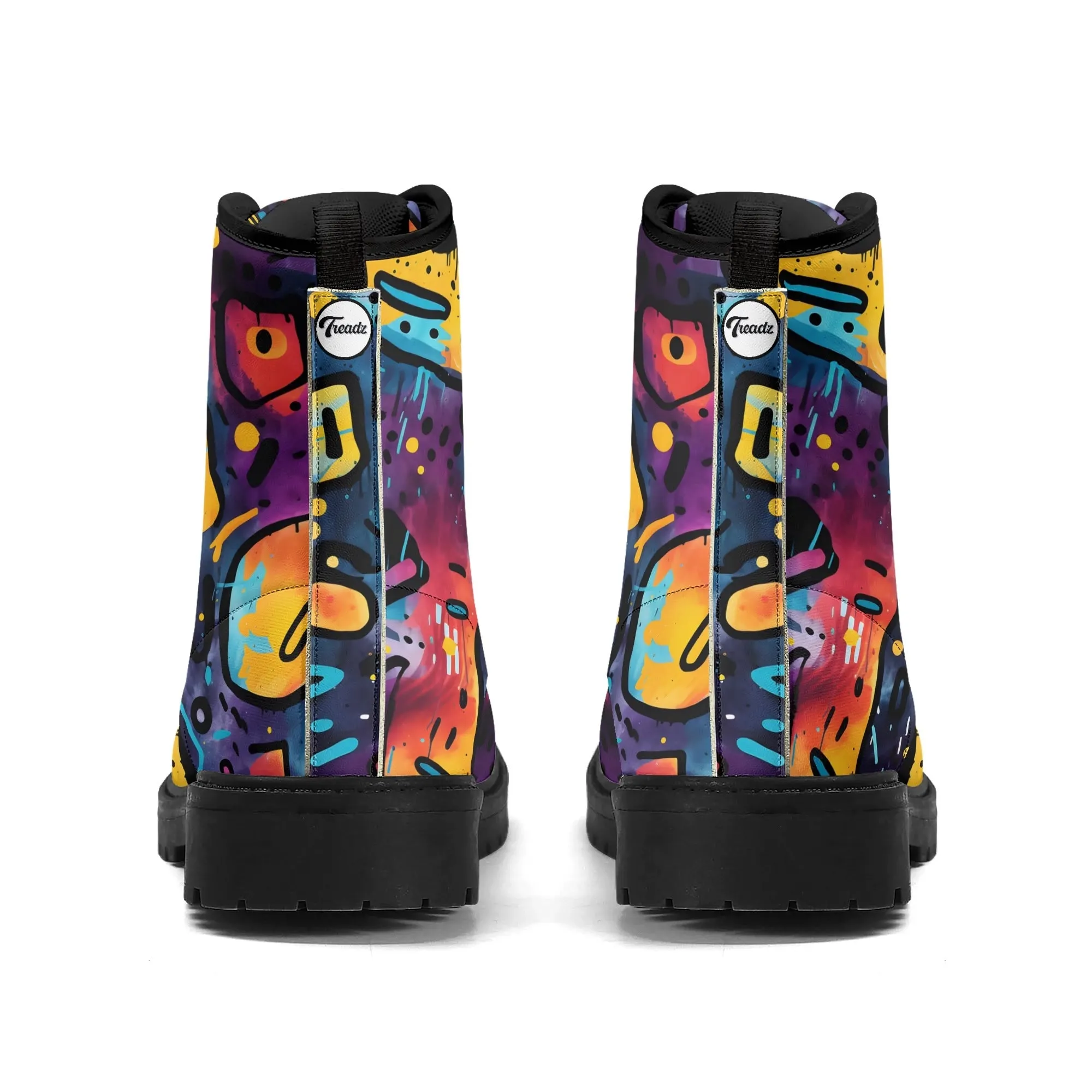 Treadz Signature Boots - Black Grunge