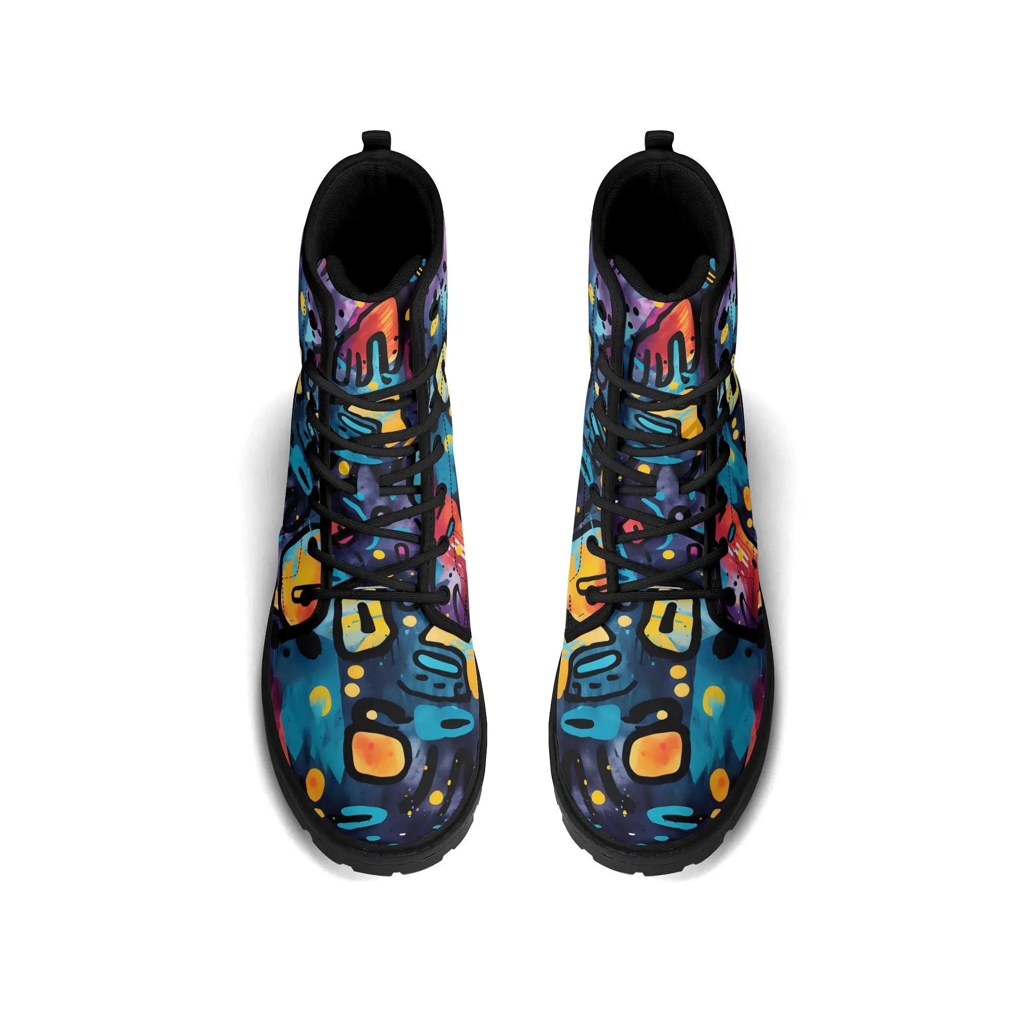 Treadz Signature Boots - Black Grunge