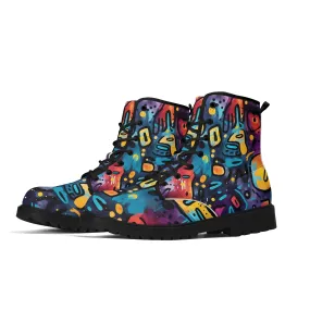 Treadz Signature Boots - Black Grunge