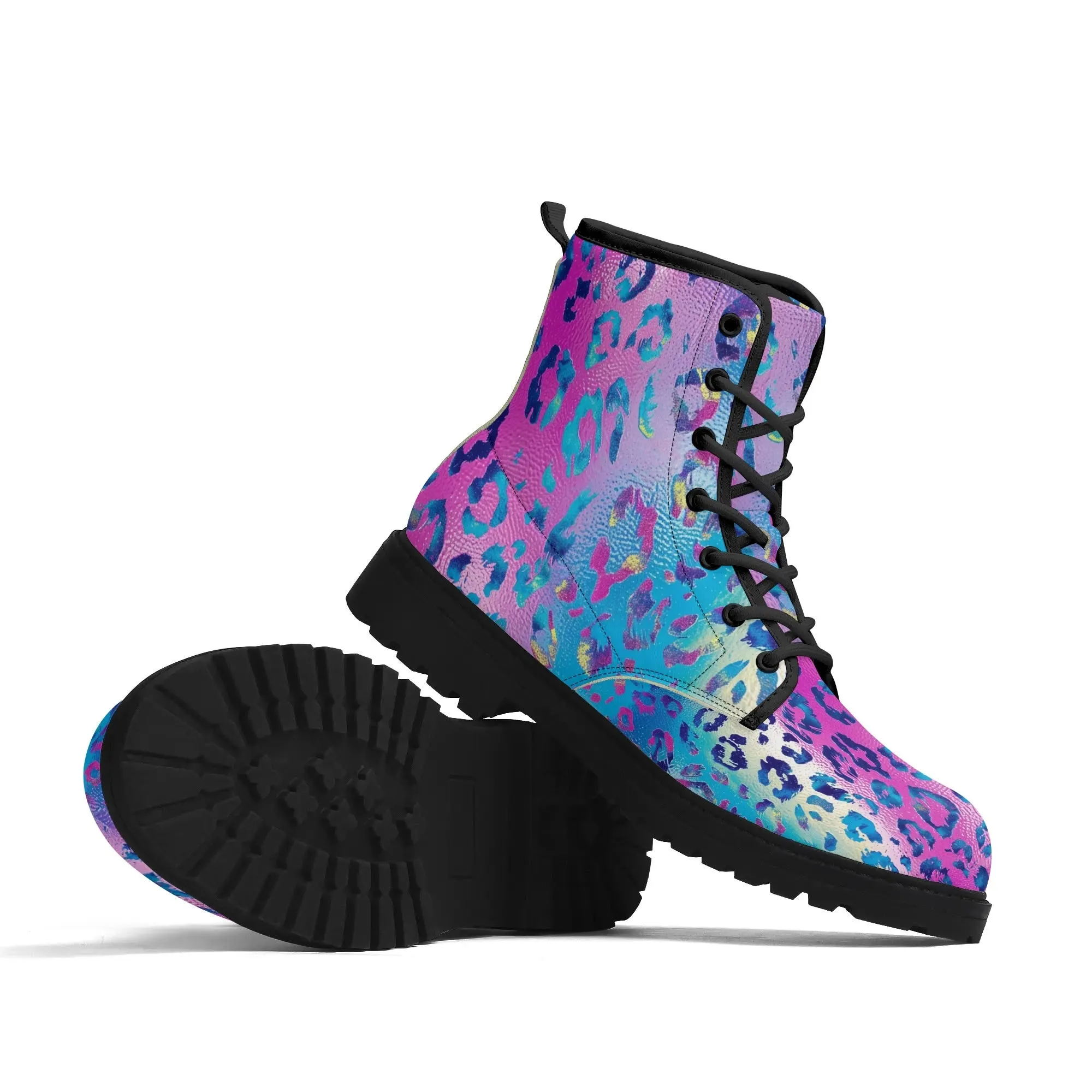 Treadz Signature Boots - Funky Leopard