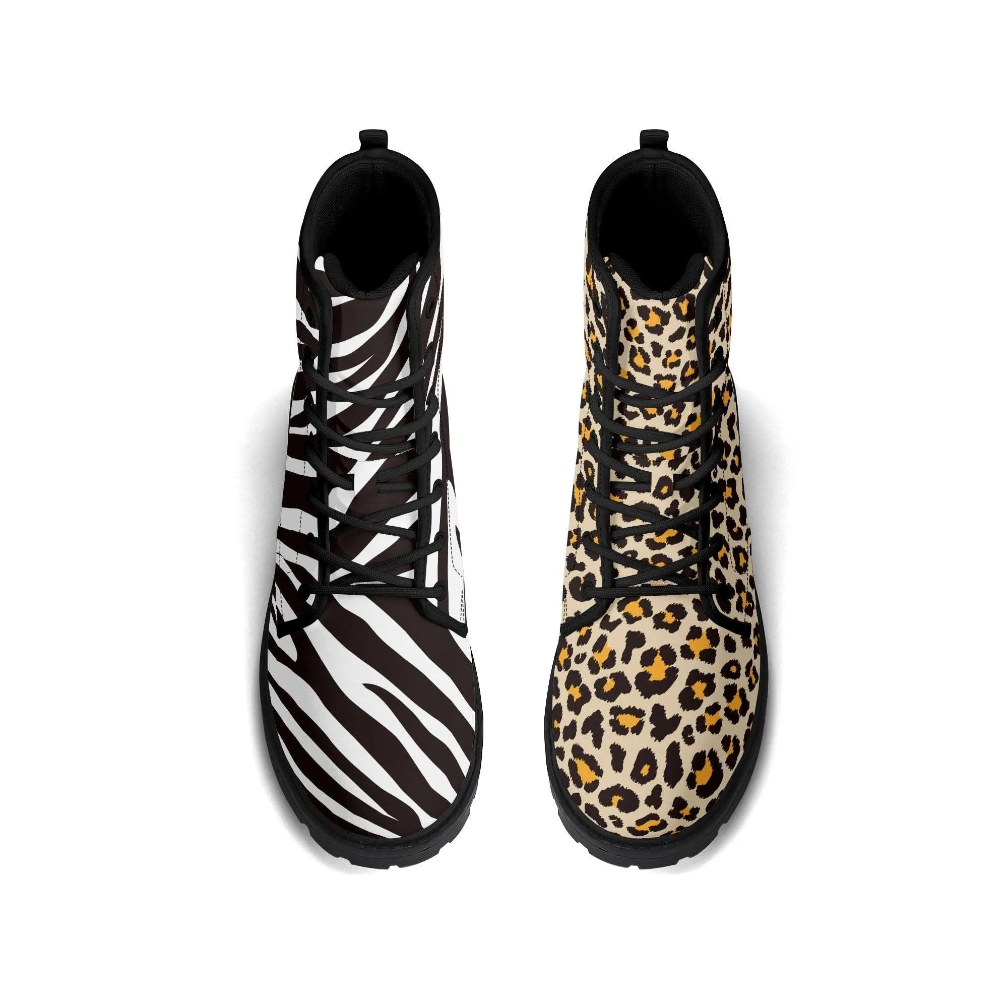 Treadz Women's Signature Mismatched Boots - Safari